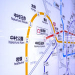 名古屋の地下鉄路線図