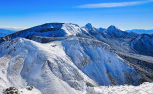 冬の八ヶ岳連峰
